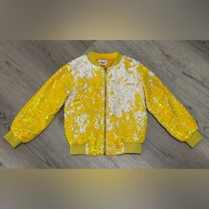 NEW ASPEN COLLECTION MONKEYS Little Girls FULL Sequin Jacket Size 6 Retails $235